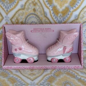 Retro Sheffield Home by Madison Home International Pink Roller Skate Shakers